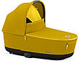 Коляска Cybex Priam 4.0 шасі Rosegold + люлька Mustard Yellow 2023 р., фото 4