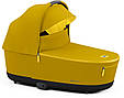 Коляска Cybex Priam 4.0 шасі Rosegold + люлька Mustard Yellow 2023 р., фото 6