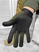 Перчатки тактические штурмовые военные Защитные армейские перчатки хаки