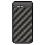 Універсальний мобільний акумулятор Power bank Quantum QM-PB1010 black 10 000mAh  3.7V (2-USB), фото 2