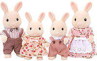 ПОД ЗАКАЗ 20+- ДНЕЙ Семья молочных кроликов 4108 Sylvanian Families Milk Rabbit Family