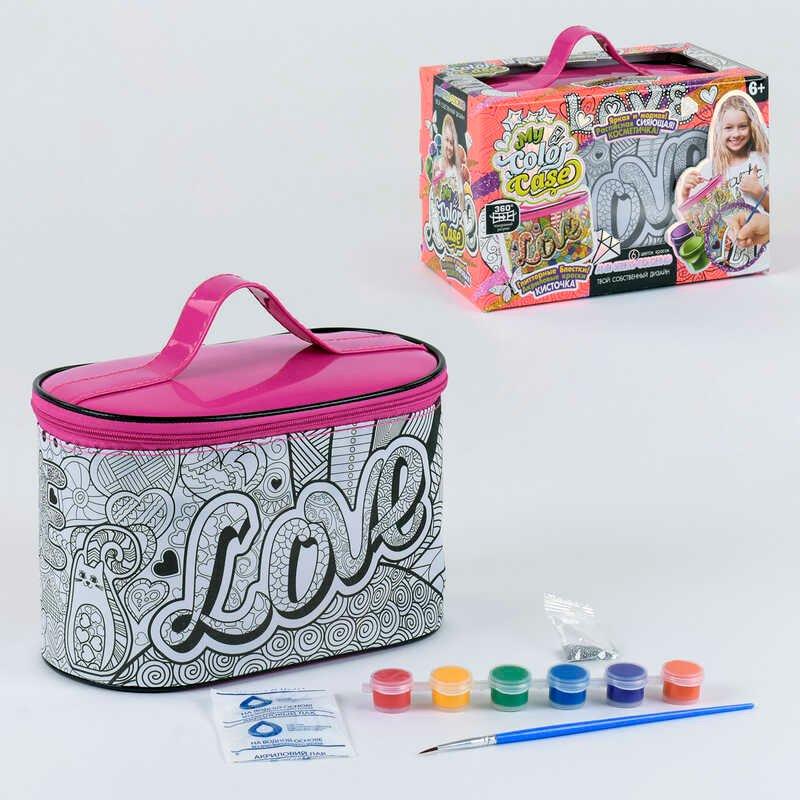 Косметичка-розмальовка "My Color Case" СОС-01-01,02,03,04,05,06 U (5) "ДАНКО ТОЙС"