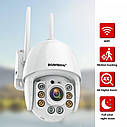 Охоронна поворотна Onvif Wi-Fi IP камера спостереження Boavision HX-HD22M102M-N. CamHi Pro, фото 3