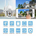Охоронна поворотна Onvif Wi-Fi IP камера спостереження Boavision HX-HD22M102M-N. CamHi Pro, фото 4
