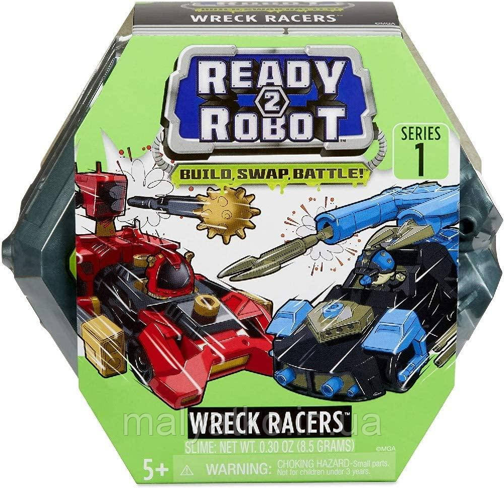 ПІД ЗАСВІДКА 20+-ДНЕЙ Ігровий набір машинка Ready2Robot Wreck Racers Robot