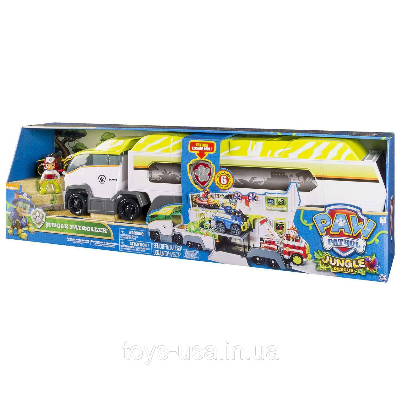 Paw patrol jungle clearance patroller