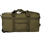 🔥 Сумка транспортна на коліщатках "Mil-tec Combat Duffle Bag with Wheel" (Койот), фото 3
