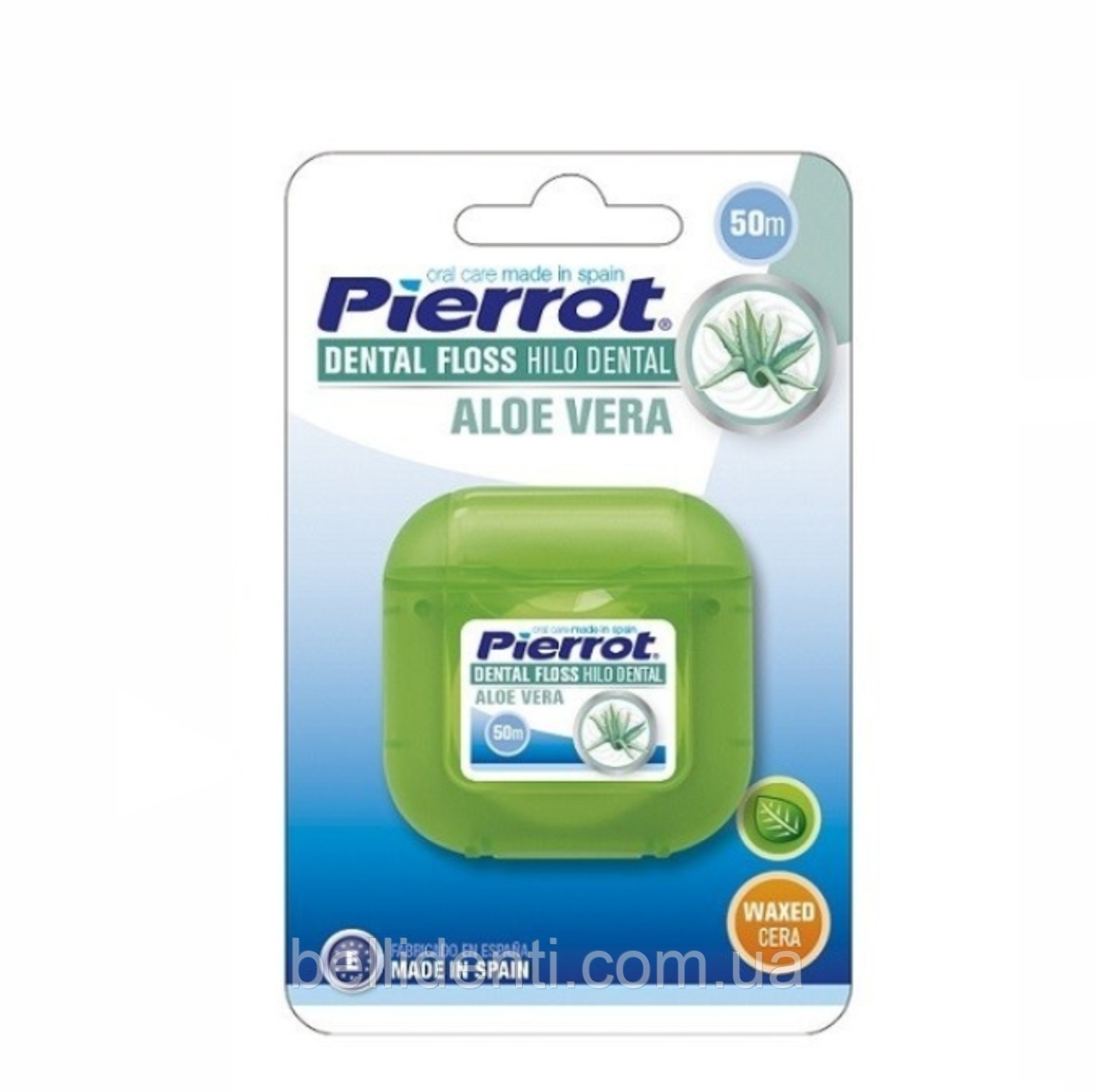 Зубна нитка Pierrot Dental floss Aloe Vera 50 м