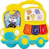 Піаніно розвивальне ЖЕЛТЕ (укр. озвучування) арт. 36541, фото 2