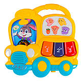 Піаніно розвивальне ЖЕЛТЕ (укр. озвучування) арт. 36541, фото 3