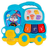 Піаніно розвивальне ЖЕЛТЕ (укр. озвучування) арт. 36541, фото 4