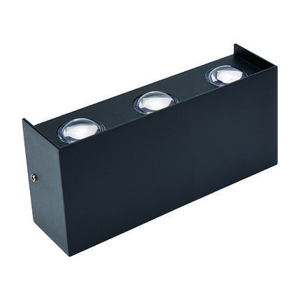 Світильник світлодіодний фасадний SMD LED "PROTON/S-6" 6W настінний, фото 1