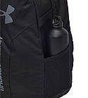 Рюкзак спортивний міський Under Armour Hustle Lite Backpack 24 л чорний (1364180-001), фото 8