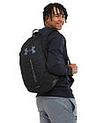 Рюкзак спортивний міський Under Armour Hustle Lite Backpack 24 л чорний (1364180-001), фото 10