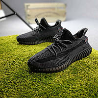 Adidas женские весна/лето черные кроссовки на шнурках. Демисезонные женские тканевые кроссы