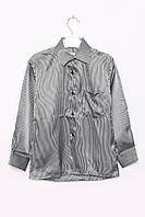Рубашка детская мальчик черно-белая р.29 148691P
