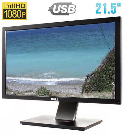 Монітор Б-клас Dell UltraSharp U2211H / 21.5" (1920x1080) E-IPS / DVI, DisplayPort, VGA, USB / VESA 100x100, фото 2