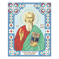 Св. апостол Андрей Первозванный Схема для вышивания бисером иконы ВДВ Т-0337