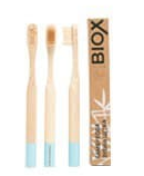 Дитяча бамбукова зубна щітка BIOX з 2 років — Blue