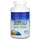 Planetary Herbals, трифала, засіб для підтримки здоров’я шлунково-кишкового тракту, 1000 мг, 180 таблеток