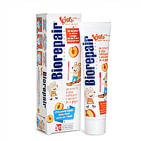 Детская зубная паста BIOREPAIR Kids,со вкусом персика (0-6 лет), 50 мл