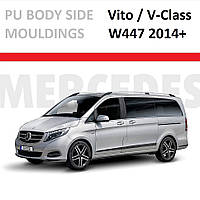 Молдинги на двери для Mercedes-Benz Vito / V-Class W447 2014+