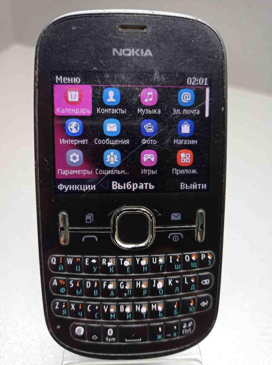 Мобильный Телефон Смартфон Б/У Nokia Asha 200 — Купить Недорого на Bigl ...