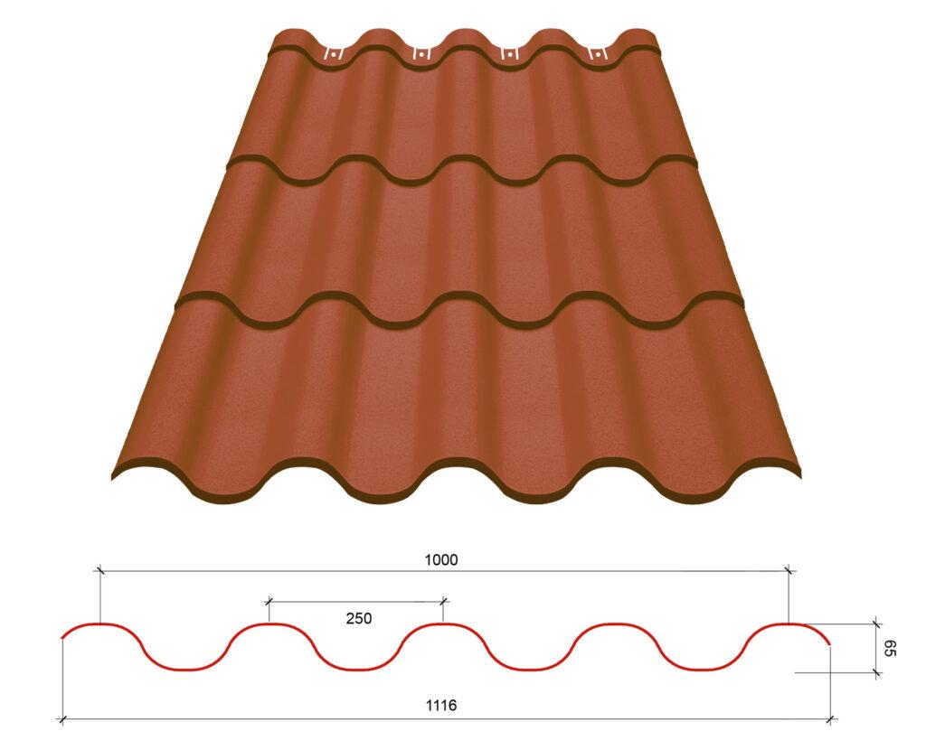 Металочерепиця “PREMIUM-ROOF”