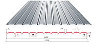 Профнастил С-10 Цинк, Украина, 0.4