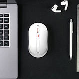 Безпровідна оптична мишка Xiaomi Youpin MiiiW, White, фото 3