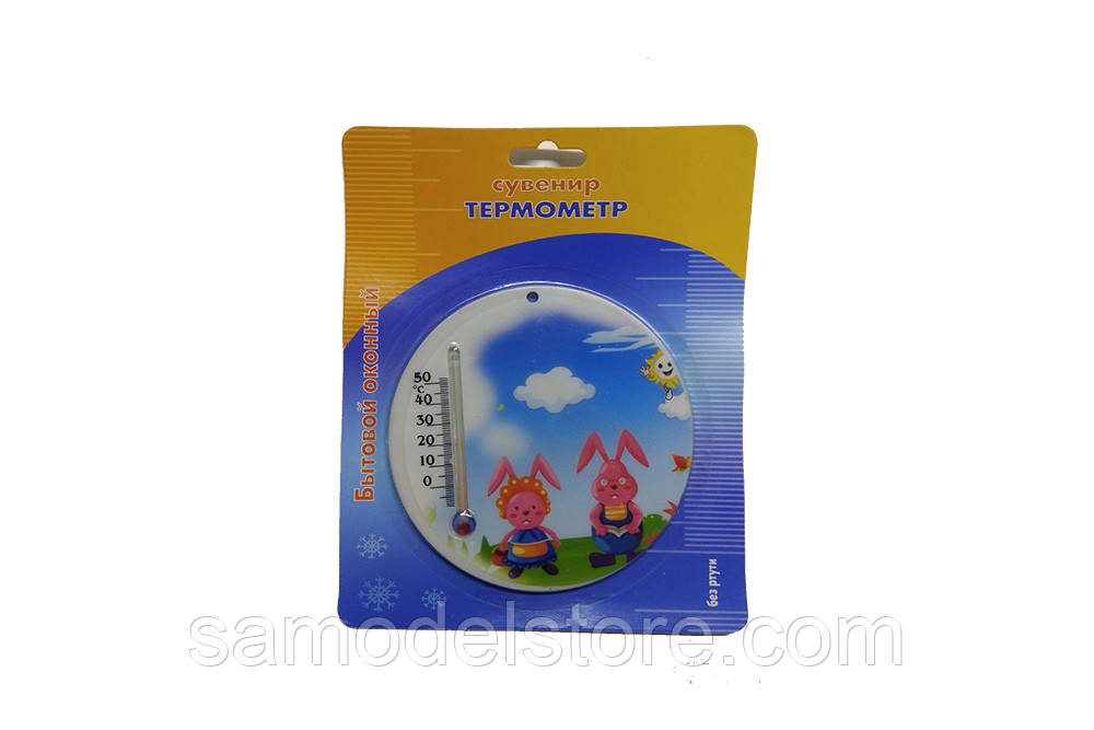 Термометр сувенір круглий, фото 1