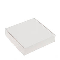 Коробка 120х120х30 для пряника без вікна, біла