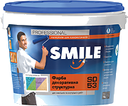 Краска Структурная Акрило-Силиконовая Smile SD-53