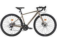 Велосипед 28" Leon GR-90 DD 2022 (біжний з сірим)