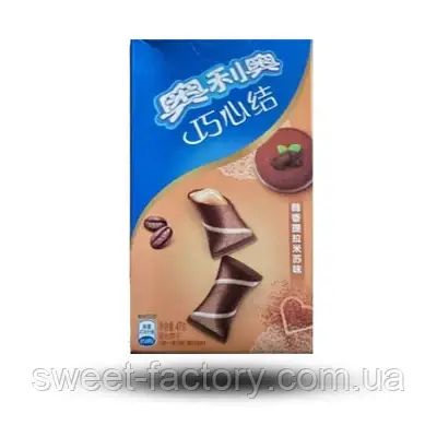 Хрусткі подушечки Oreo Knot Tiramisu China 47g