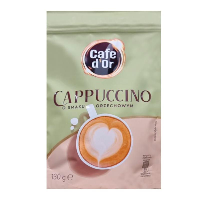 Капучино растворимый Cafe d'Or Cappuccino с ореховым вкусом 130г - фото 1 - id-p229511443