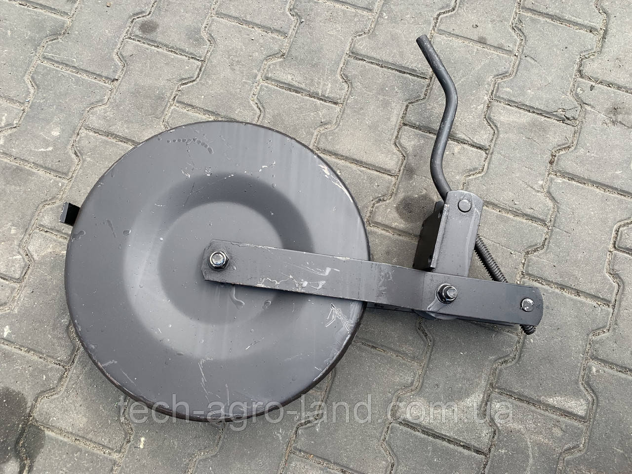 Колесо опорне на культиватор польський Bomet Польща (метал)