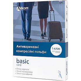 Гольфи антиварикозні компресійні, з відкритим миском I клас - Алком 00101