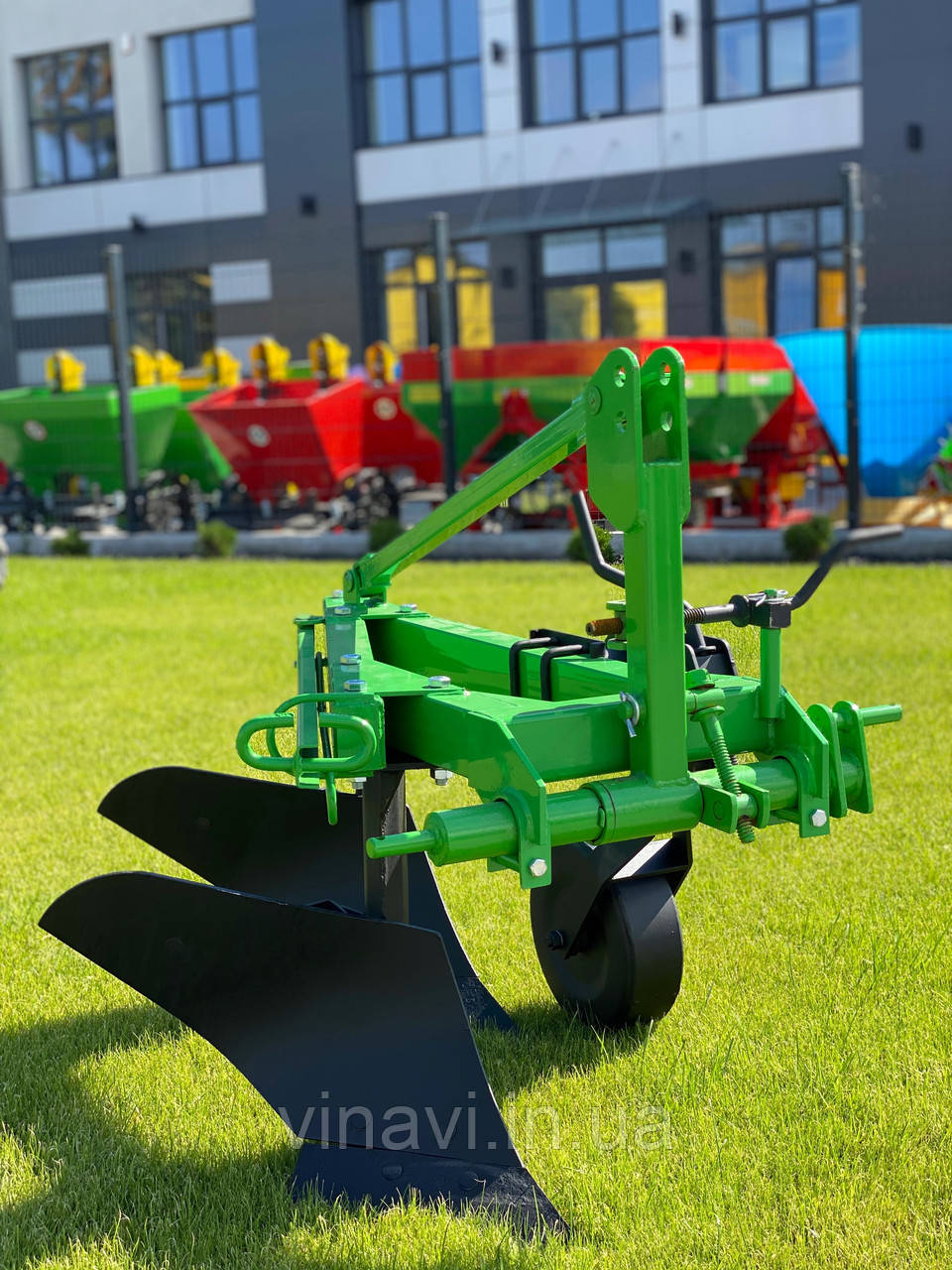 Плуг 2 по 20 см двокорпусний навісний (низька стійка 44 см), фото 1