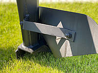 Плуг 2 по 20 см двокорпусний навісний (низька стійка 44 см), фото 4