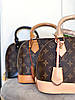 Ділова жіноча сумка Louis Vuitton 23x19x12см еко-шкіра коричнева монограма LV Brown Alma Monogram Tanned Skin, фото 5