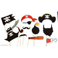 Фотобутафорія "Піратська вечірка", 13 предметів, Фотобутафория "Пираты"