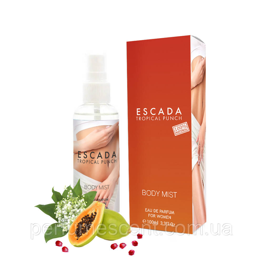 Парфумований спрей для тіла Escada Tropical Punch 100ml, фото 1