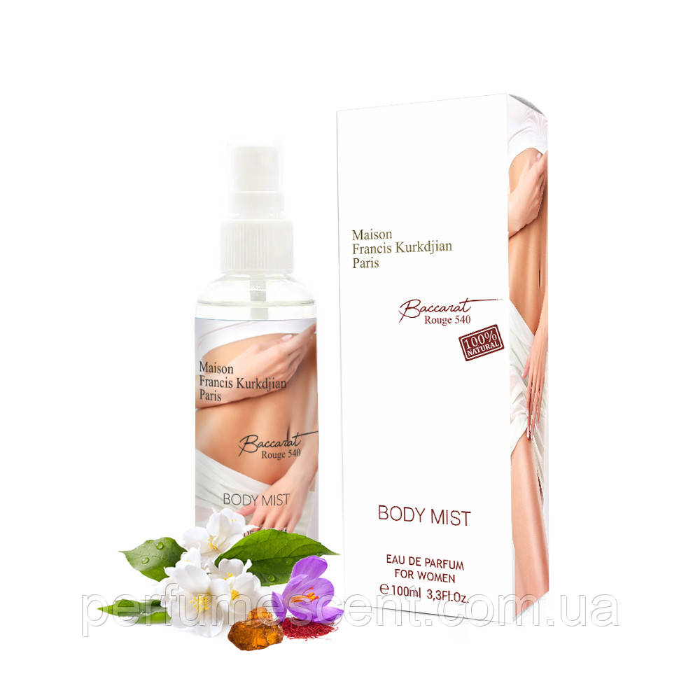 Парфумований спрей для тіла Maison Francis Kurkdjian Baccarat Rouge 540 100ml, фото 1