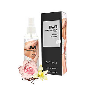 Парфумований спрей для тіла Mancera Roses Vanille 100ml