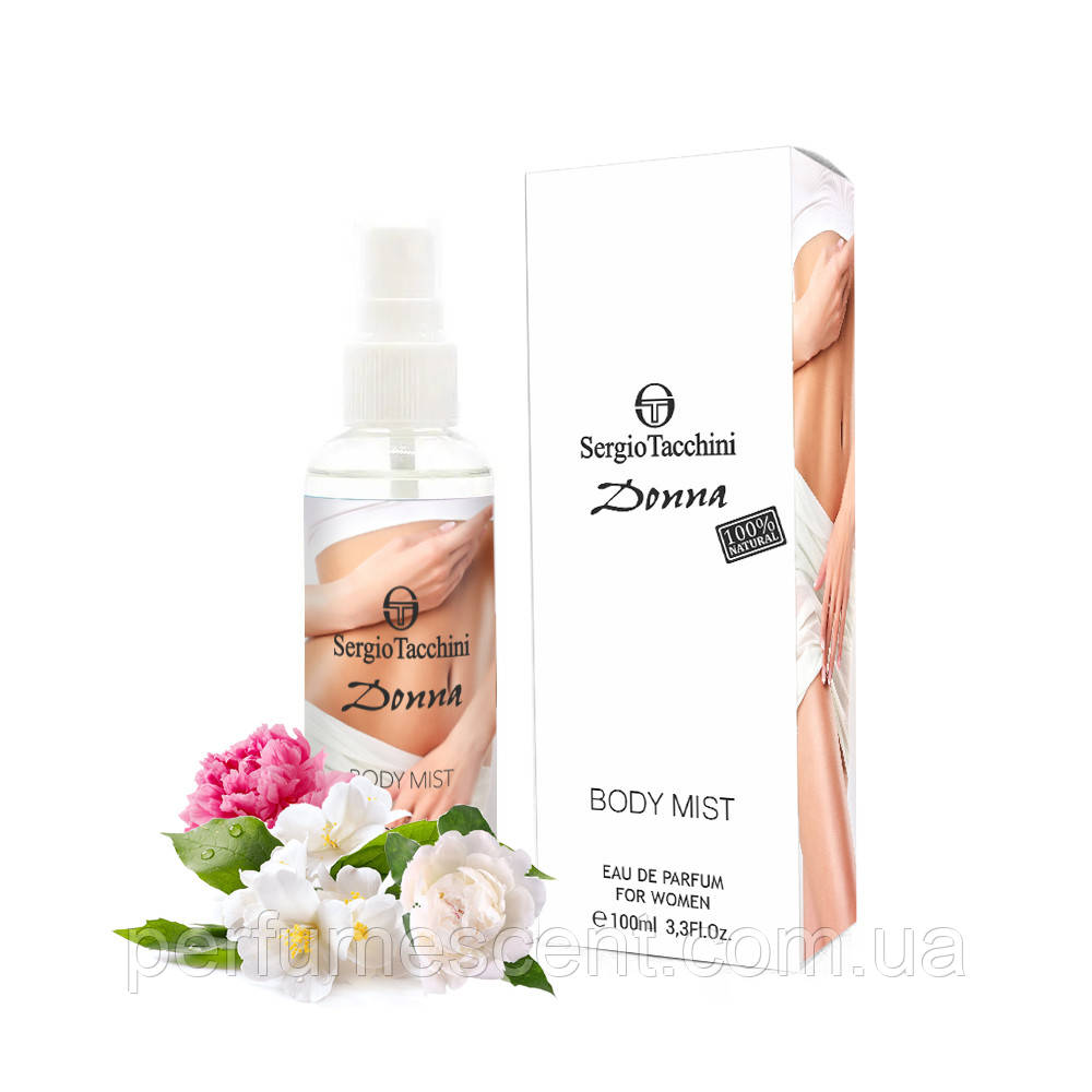 Парфумований спрей для тіла Sergio Tacchini Donna 100ml, фото 1