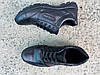 Шкіряні чорні чоловічі кросівки розміри 39-45, фото 5