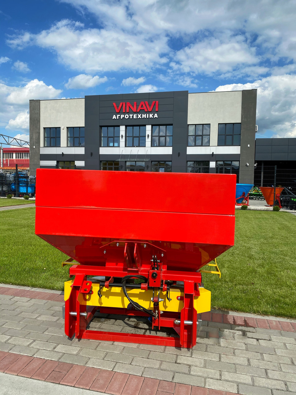 Гідравлічний розкидач мінеральних добрив на трактор 1000 л автоматичні розсіювачі добрив