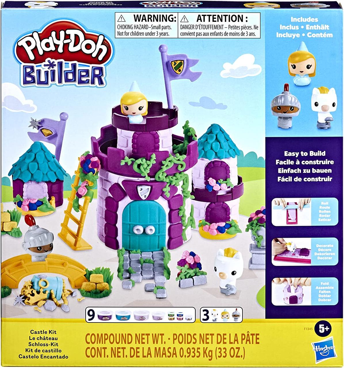 Ігровий набір для ліплення пластилін Play-Doh Збудуй замок Builder Castle F1345 Hasbro
