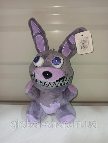 Мягкая игрушка Кошмарный Бонни Заяц Фнаф Фреди (Five Nights at Freddy's ...